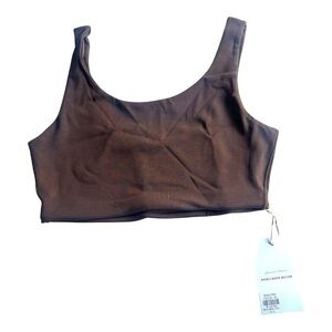 Savannah Morrow Women's Basic Bra Size XS Cocoa NWT
